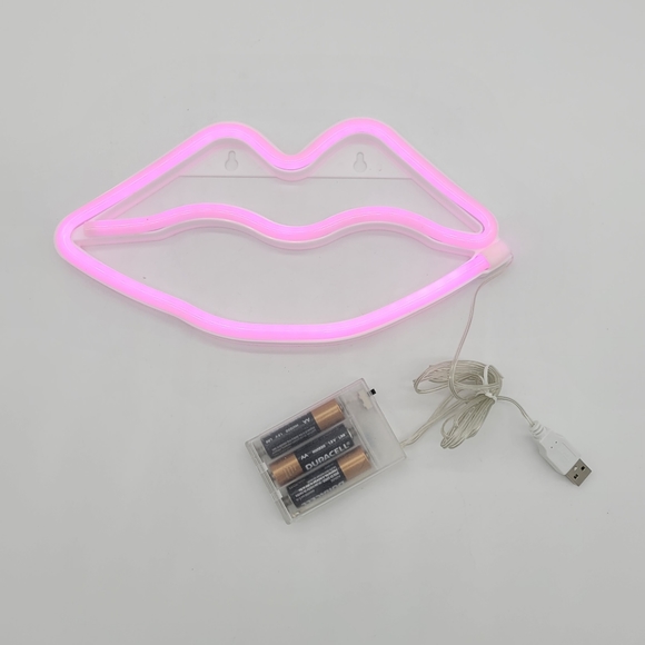Pink lips Neon Led light - Picture 7 of 10